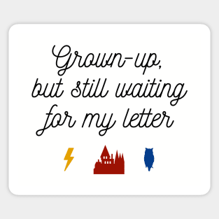 Waiting for the Letter Forever and Ever Sticker